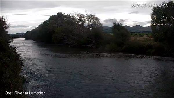 Ōreti River at Lumsden web camera